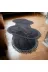 ALTUN CARPET TYCCE3F1E737EF6642 3Lü Antirasit Modern Post Pelüş Kaymaz Ponpon Saçaklı Yatak Odası Takımı 2 Adet 80*150 1 Adet 80*300 1