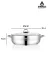 Amboss SAP-4363 Saphire Basık Tencere 24 Cm 4