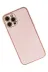 Apple iPhone 12 Pro Kılıf Coco Karbon Silikon - Pembe 3
