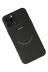 Apple iPhone 12 Pro Kılıf Jack Magneticsafe Lens Silikon - Siyah 3