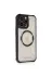 Apple iPhone 12 Pro Kılıf Prag Magneticsafe Kapak - Siyah 2