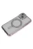 Apple iPhone 13 Kılıf Joke Simli Magneticsafe Kılıf - Pembe 3