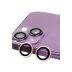 Apple iPhone 13 Mini Raze Metal Kamera Lens - Pembe 3