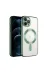 Apple iPhone 13 Pro Kılıf Kross Magneticsafe Kapak - Koyu Yeşil 1