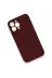 Apple iPhone 13 Pro Kılıf Lansman Legant Silikon - Bordo 2