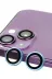 Apple iPhone 13 Raze Metal Kamera Lens - Mavi 1