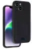 Apple iPhone 14 Kılıf Kelvin Kartvizitli Silikon - Siyah 2