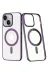 Apple iPhone 14 Plus Kılıf Element Magneticsafe Sert Kapak - Mor 1