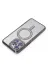 Apple iPhone 14 Pro Kılıf Joke Simli Magneticsafe Kılıf - Derin Mor 2
