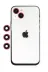 Apple iPhone 14 Shine Kamera Lens - Kırmızı 2
