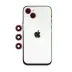 Apple iPhone 14 Shine Kamera Lens - Kırmızı 3