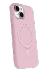 Apple iPhone 15 Regal Magsafe Standlı Kapak - Açık Pembe 2