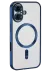 Apple iPhone 16 Kılıf Kross Magneticsafe Kapak - Lacivert 2