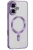 Apple iPhone 16 Kılıf Kross Magneticsafe Kapak - Mor 1
