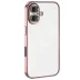 Apple iPhone 16 Kılıf Razer Lensli Silikon - Pembe 2