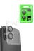 Apple iPhone 16 Plus Raze Metal Kamera Lens - Siyah 1