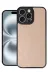 Apple iPhone 16 Pro Max Kılıf Aras Deri Kapak - Pudra 1