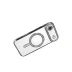 Apple İphone 17 Air Joke Simli Magneticsafe Kılıf - Gümüş 4