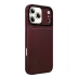 Apple İphone 17 Pro Auto Focus Karbon Kapak - Bordo 3