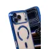 Apple İphone 17 Pro Max Kross Magneticsafe Kapak - Lacivert 3