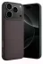 Apple iPhone 17 Pro Max Nano içi Kadife Silikon - Gri 2