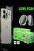 Apple iPhone 17 Pro Raze Metal Kamera Lens - Turuncu 2