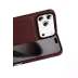 Apple İphone 18 Pro Auto Focus Karbon Kapak - Bordo 2