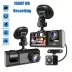 Araç Araba Kamerasi Black Box Traffic Recorder  3 Kameralı (4745) 4