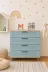 arionkids TYC19678E792823E3AB011B00 Mavi Çekmeceli Şifonyer | %100 Mdf Kalitesi | Rehau Kaplama Kapaklar | Ağaç Ayaklı 1