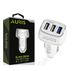 Ars-cr05 Auris Araç Şarj Cihazı Oto Çakmaklık Şarj Aleti 3 Port Usb Hızlı Şarj 5.4 A 30W Qc 1