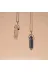 ART LİFE DOĞALTAŞ Natural Stones 45154846548484654864 Pembe Kuvars - Lapis Çivi Doğal Taş Sevgili, Arkadaş, Çift Kolyesi 2