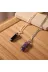 ART LİFE DOĞALTAŞ Natural Stones 8548948465165+ Oniks - Ametist Sevgili Çift Doğaltaş Çivi Kolye 1
