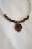 ART LİFE DOĞALTAŞ Natural Stones artlıfe900475 6 Mm Kalplangözü, Cam Inci Doğaltaş Choker Kolye 2