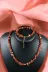 ART LİFE DOĞALTAŞ Natural Stones artlıfedoğaltaş600289 Kırmızı Jasper Kolye Kırmızı Jasper Bileklik Seti Çelik Tel Çelik Klips Çelik Halka Çelik Zincir 1