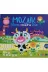 Artenino 9786256056923 Mozaik Sticker Çikartma Kitabi - Lacivert 1