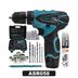 ASR058 Assur 24V 4Ah Lion Armut Batarya Metal Şanzuman Çift Akülü Vidalama 1