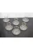atabey home ATBEY HOME Çay Set 12 Parça 6 Kişilik Kaşıksız Model Büyük Bardak 155Cc 6 Bardak 6 Tabak 3