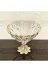 atabey home ATLANTICMEYVELIK Atlantic Gold Meyvelik Döküm Semerkand Ayakli & Sunumluk & Salata Kasesi 2000 Cc 23 Cm 1