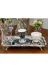 atabey home BATONÇELİKTEPSİLER Tekli Ayakli Sunum Tepsisi & Baton Pasta & Börek Servisi Çelik Tepsi Döküm Full Gümüş 32 Cm 3