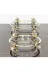 atabey home BORCAM2Lİ Oval 2'li Borcam Seti Kelebek Metal Standli 2