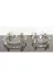 atabey home BORCAM2Lİ Oval 2'li Borcam Seti Kelebek Metal Standli 3