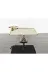 atabey home cercevelikareserisi Bronz Cam Büyük Kare Servis Tabaği-Sunumluk-Söz Tepsisi-Sunum Tepsisi-Döküm Gold Çerçeve 27Cm 2