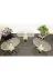 atabey home collection ATABEYÇEYİZSETİ1 3 Parça Çeyiz Seti & Sunumluk Gold Servis Tabağı Seti Çizgili & Gold Döküm Ayaklı Set & Servis Seti 1