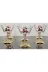 atabey home collection KRNKİRAZATABEY 6'li Kirazli Döküm Ayakli Magnolia Dondurmalik & Kase & Sunumluk Cup 1