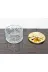 atabey home collection ŞEKERLİKAPAKLISERİ Şekerlik 2 Adet Gold Kapakli Krem Kelebek Çerezlik & Sunumluk 2