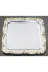 atabey home collection TYC2931DE6E1AC53F1 2 Adet Sunum Tepsisi Gül Çerçeve Gold Şerit-Gümüş Tepsi 3