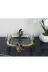 atabey home eym107-108 Kelebek Ayaklı Kare Borcam Set 4