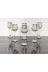 atabey home FÜMELAL506 6 Adet Kahve Yani Su Bardaği Füme Ve Gold Detayli 80 Ml 1
