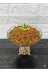 atabey home RANDİSALATA Ayakli Gold Şekerlik & Salata & Kisir & Makarna & Sunum Kasesi & Bayram Şekerliği 21 Cm 3