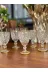 atabey home rynkahveyanı 6 Adet Kahve Yani Su Bardaği Kristalize Model - Gold Detayli 80 Ml 10 Cm 3